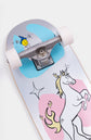 Kinder Skateboard der Marke loomi. Einhorn Kinder Skateboard Grafik