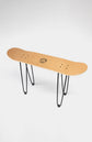LITTLE LEMON LOOMI Skateboard Bank mit Korkgrip und Gravur