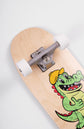 Detail shot of kids skateboard