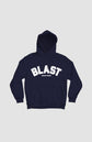 PUFF PRINT BLAST HOOD - NAVY