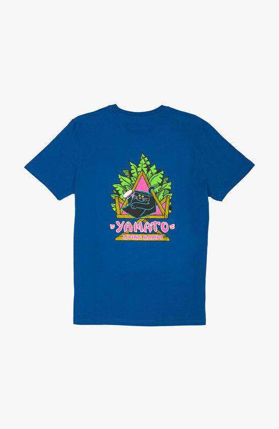 T-Shirt YAMATO "Natas Ramp" - Bleu Ultra Marine