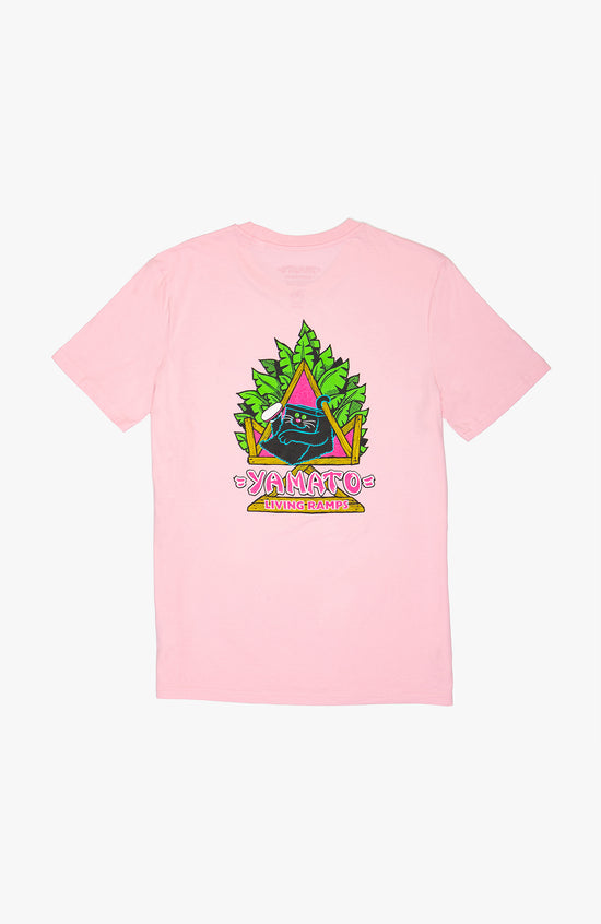 YAMATO T-Shirt "Natas Ramp" - Rose Barbe à Papa