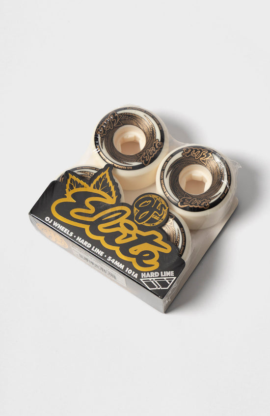 OJ Wheels – Elite Hardline Wide Rollen White 101A