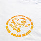 CLASSIC ORANGE ROUND LOGO T-SHIRT