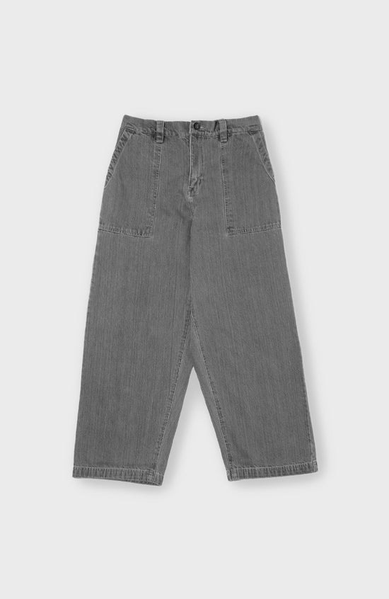Painter Pants - Grey Washed Denim