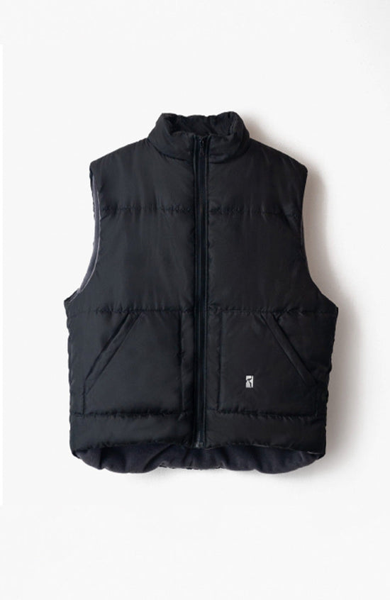 Puffer vest - black