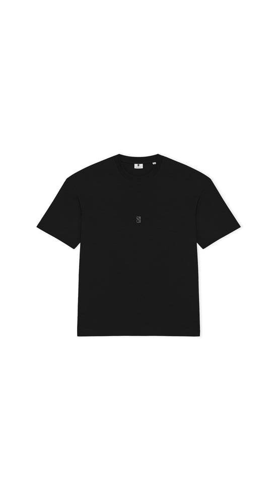 Rubber Patch T-shirt - Black