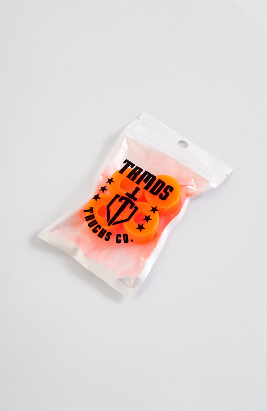 Bushings, Longboard, barrel + barrel, 88A (noen red)
