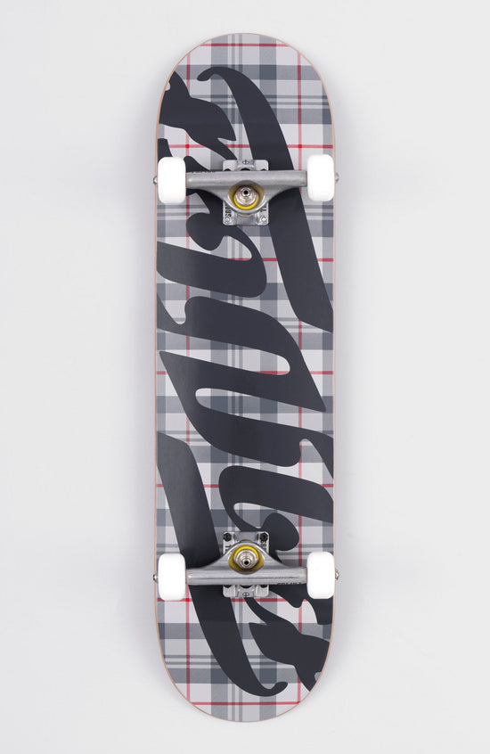 Plaid - Black, Twin Tail Skateboard Royal Complete
