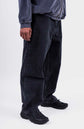 Denim Baggy Pants - Black