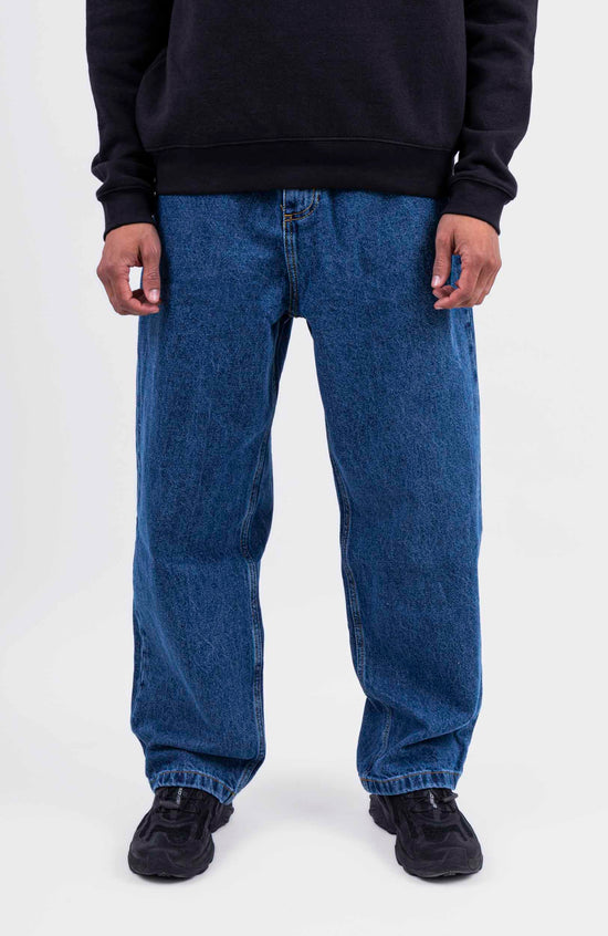 Denim Baggy Pants - Stone Blue