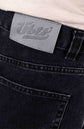 Denim Baggy Pants - Black