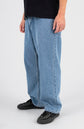 Baggy Fit Pants - Washed indigo
