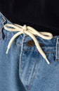 Baggy Fit Pants - Washed indigo