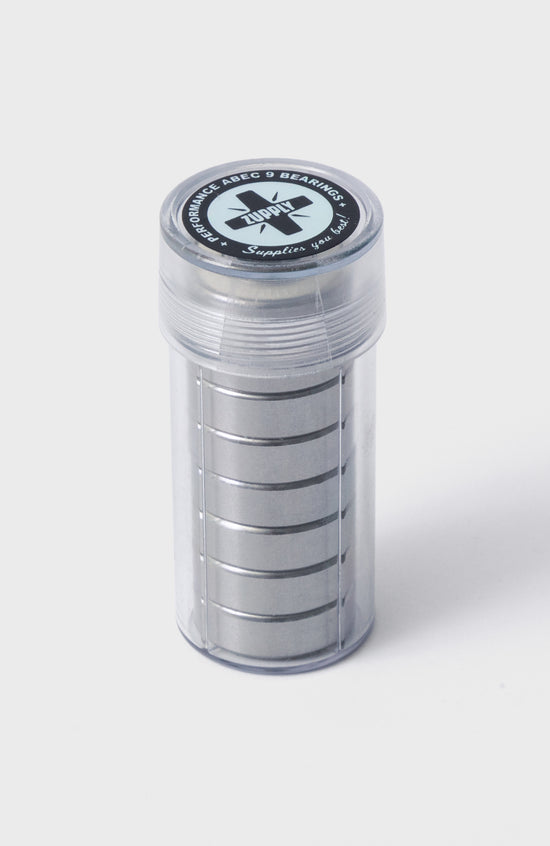 Bearings - ABEC 9, hard tube, white seal