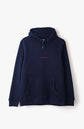 Box Hoodie - navy / red