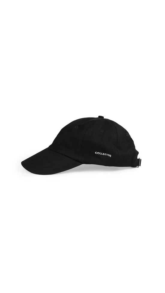 Classic Cap - black / white side embroidery