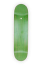 oberseite von einem medium concave skateboard deck, grün, größe 8,25