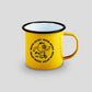 ENAMEL MASCOT MUG