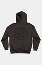 ROUND LOGO HOODY - CHARCOAL