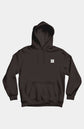 ROUND LOGO HOODY - CHARCOAL