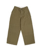 Sculptor Pant - Olive Canvas with White Stitching