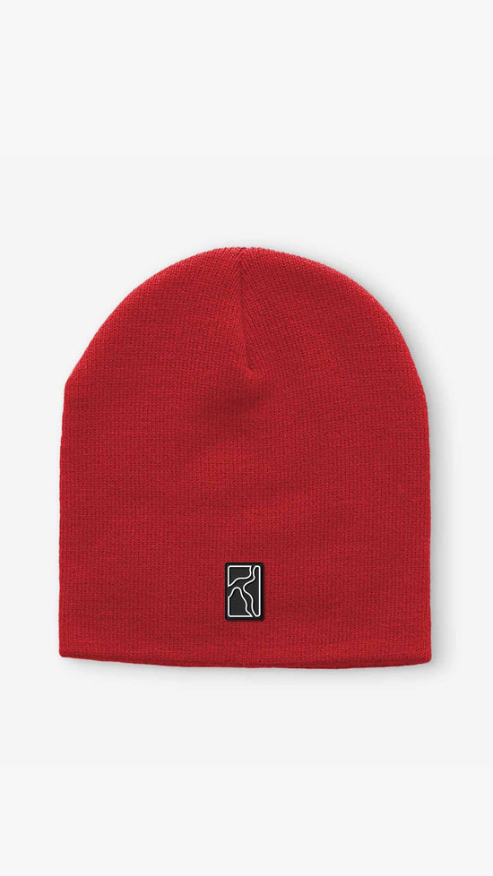 Skull Beanie - Red