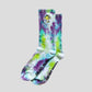 EMBROIDERED MASCOT SOCKS, Tie Dye