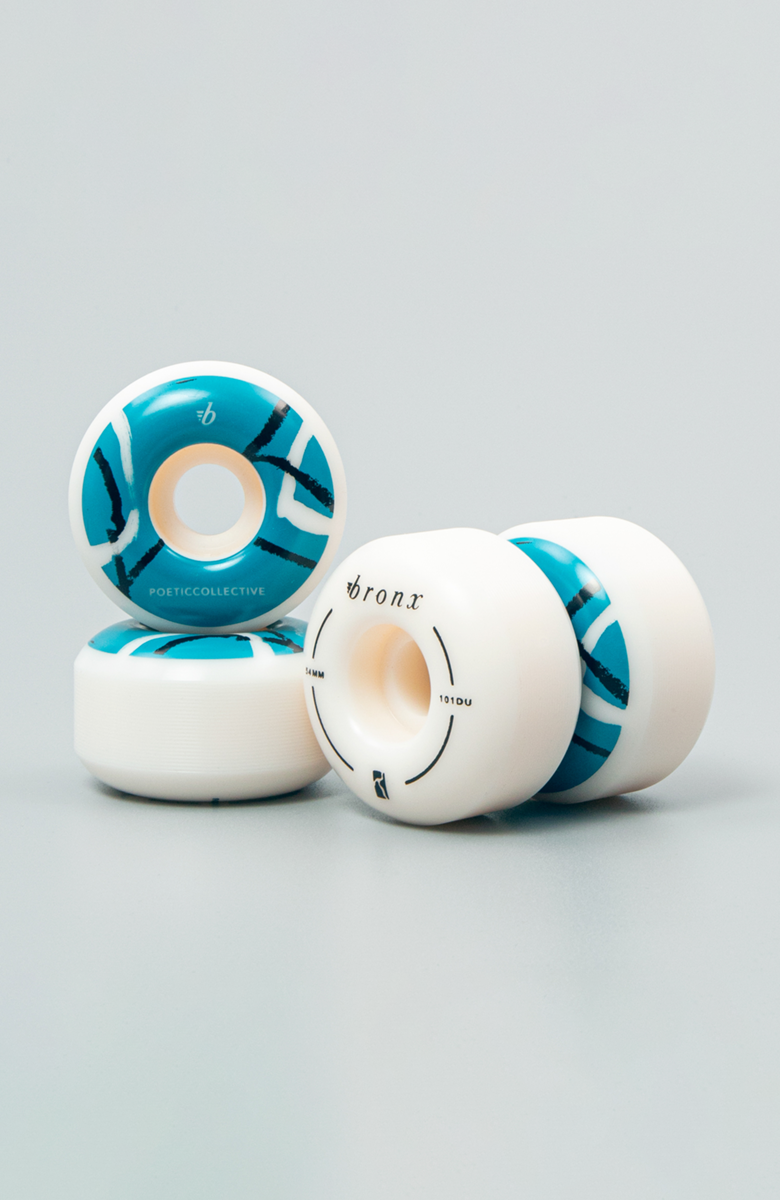 Bronx Wheels Poetic Collective Round Shape 101A, 52-54mm – First Skateshop