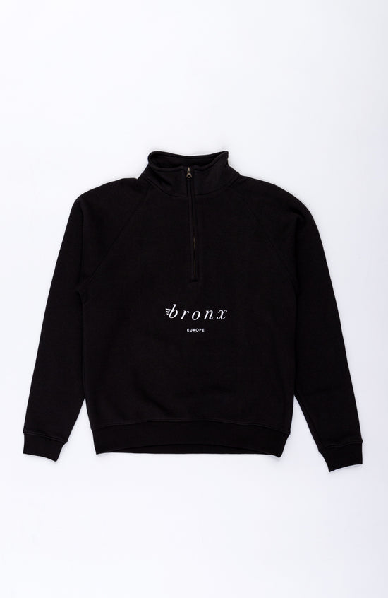 Europe zip neck sweater