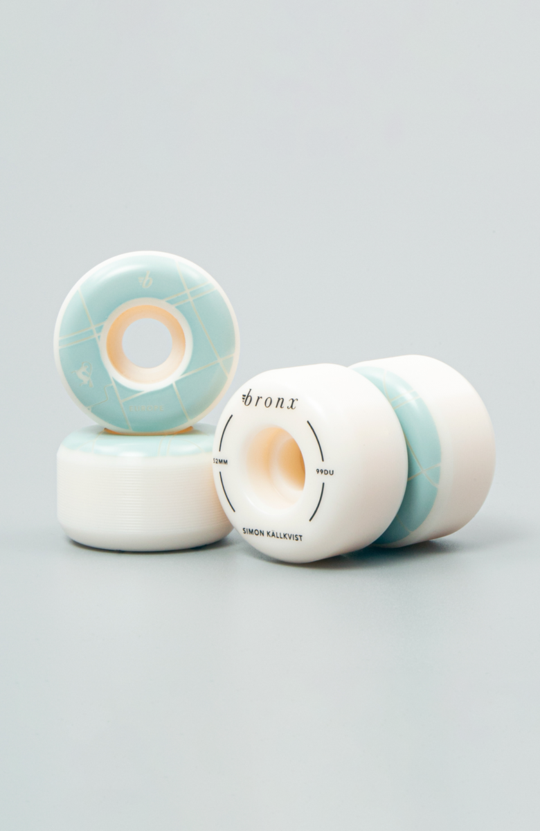 Simon Rims Bronx Wheels Simon Källkvist - V2 Shape 99A, 52-54mm – First Skateshop