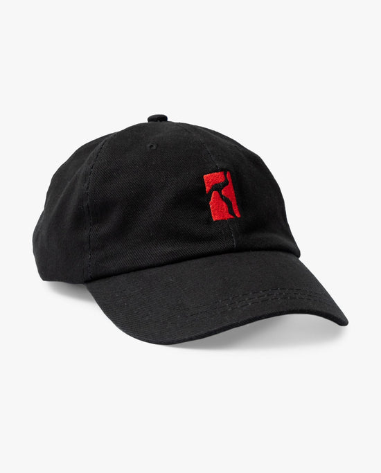 Classic cap / Black and red