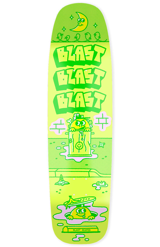 Blast Skates skateboard deck