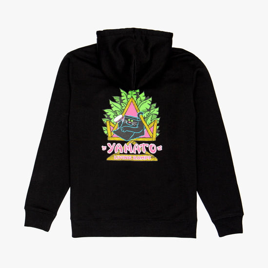Sweat à capuche YAMATO "Natas Ramp" - Noir