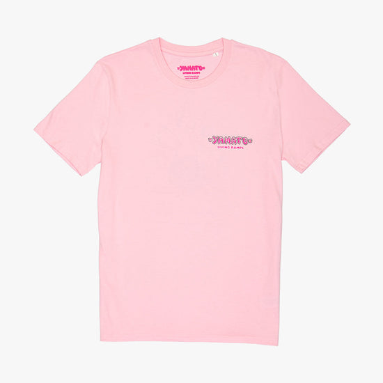 YAMATO T-Shirt "Natas Ramp" - Rose Barbe à Papa