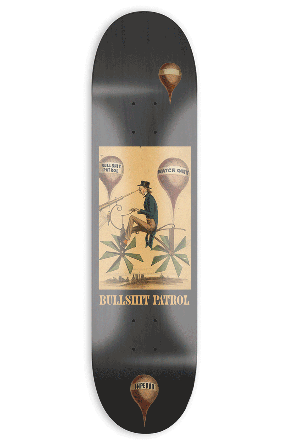 B PATROL Skateboard Deck by Inpeddo Medium Concave First