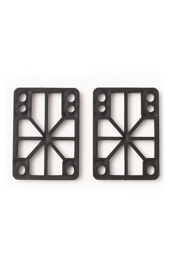 Riser pads - black, 6mm