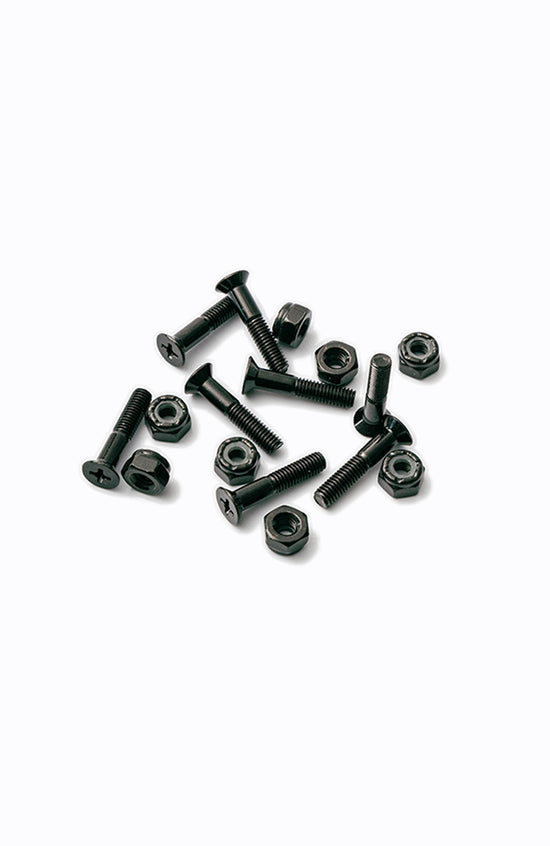 7/8" mounting set - Phillips, all black